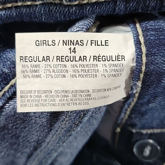 Y2K L.e.i. Chelsea Lowrise Girls Jeans NWT sz 14 - Picture 5 of 5